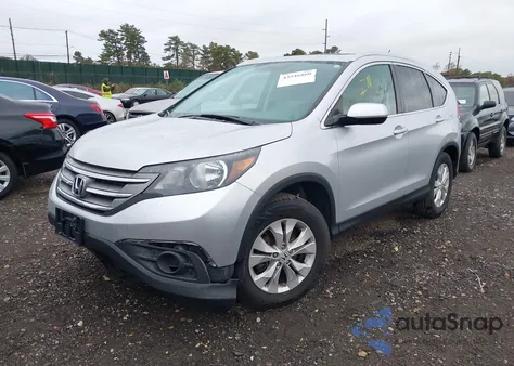 2014 Honda Cr-V Ex-L z USA, uszkodzony, nr VIN 2HKRM4H71EH649868